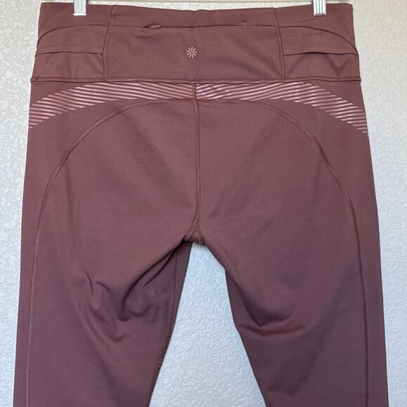 Athleta X Allyson Felix Hearth Rose Legend 7/8 Tight Womens Size XL #980386 EUC - Picture 6 of 11